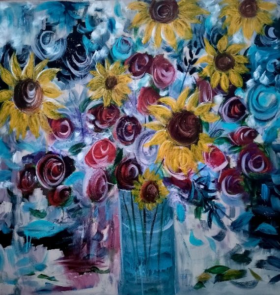 Flowers overwhelm